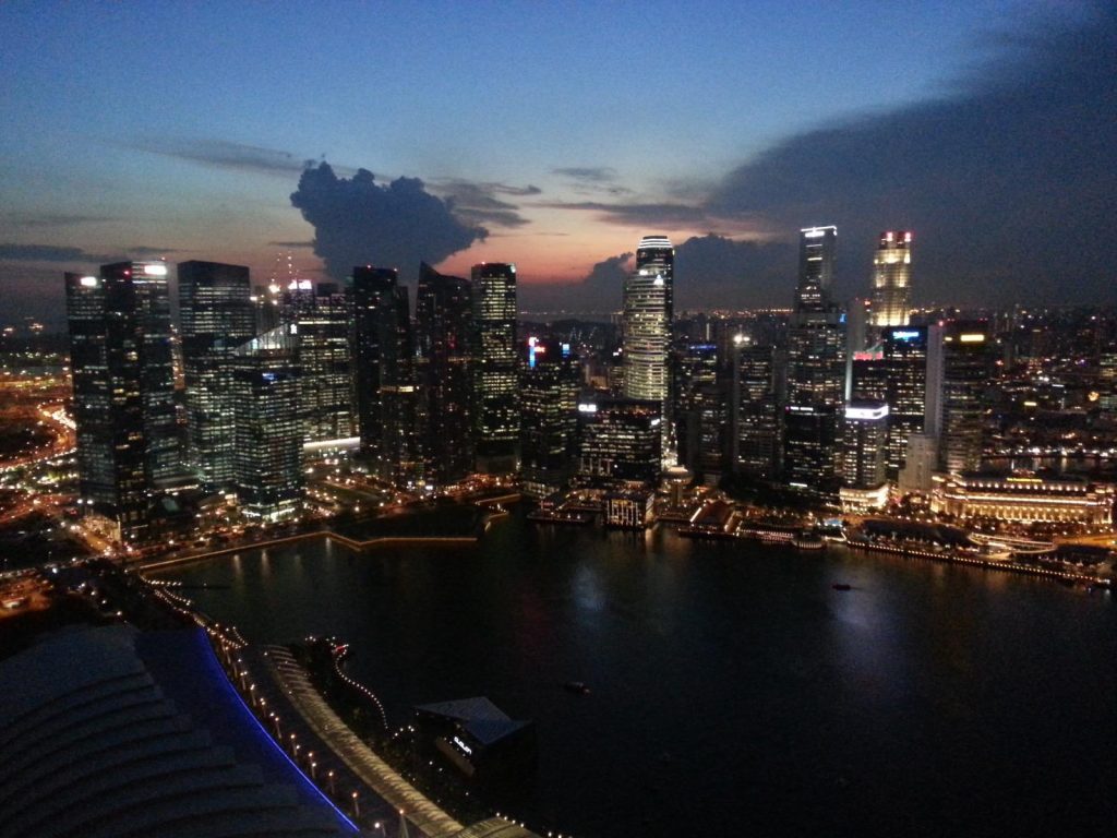 Singapore skyline