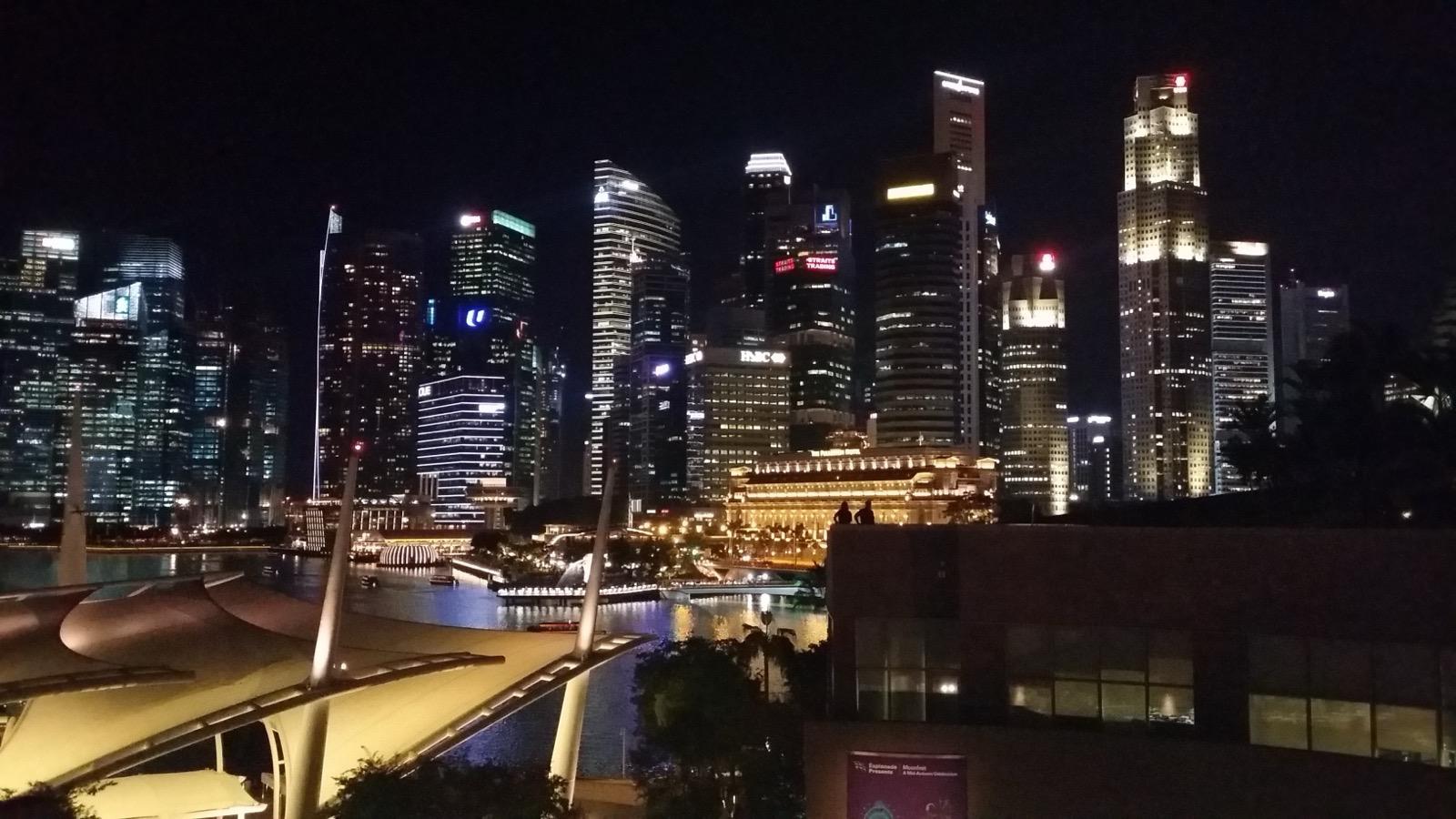 Singapore at night